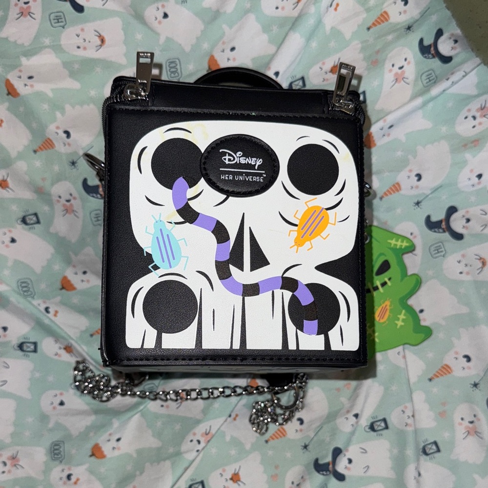 Disney Her Universe Nightmare Before Christmas Dice Crossbody Bag